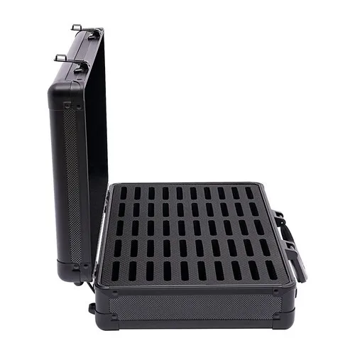 50 スロットアルミコインオーガナイザー収納ボックス 50 コインプレートボックスコインホルダーコインコレクション用品