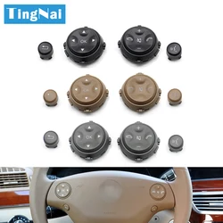 Car Multi-function Steering Wheel Push Button Cover For Benz W221 W216 S CL Class S280 S300 S350 S400 S600 2006-2009