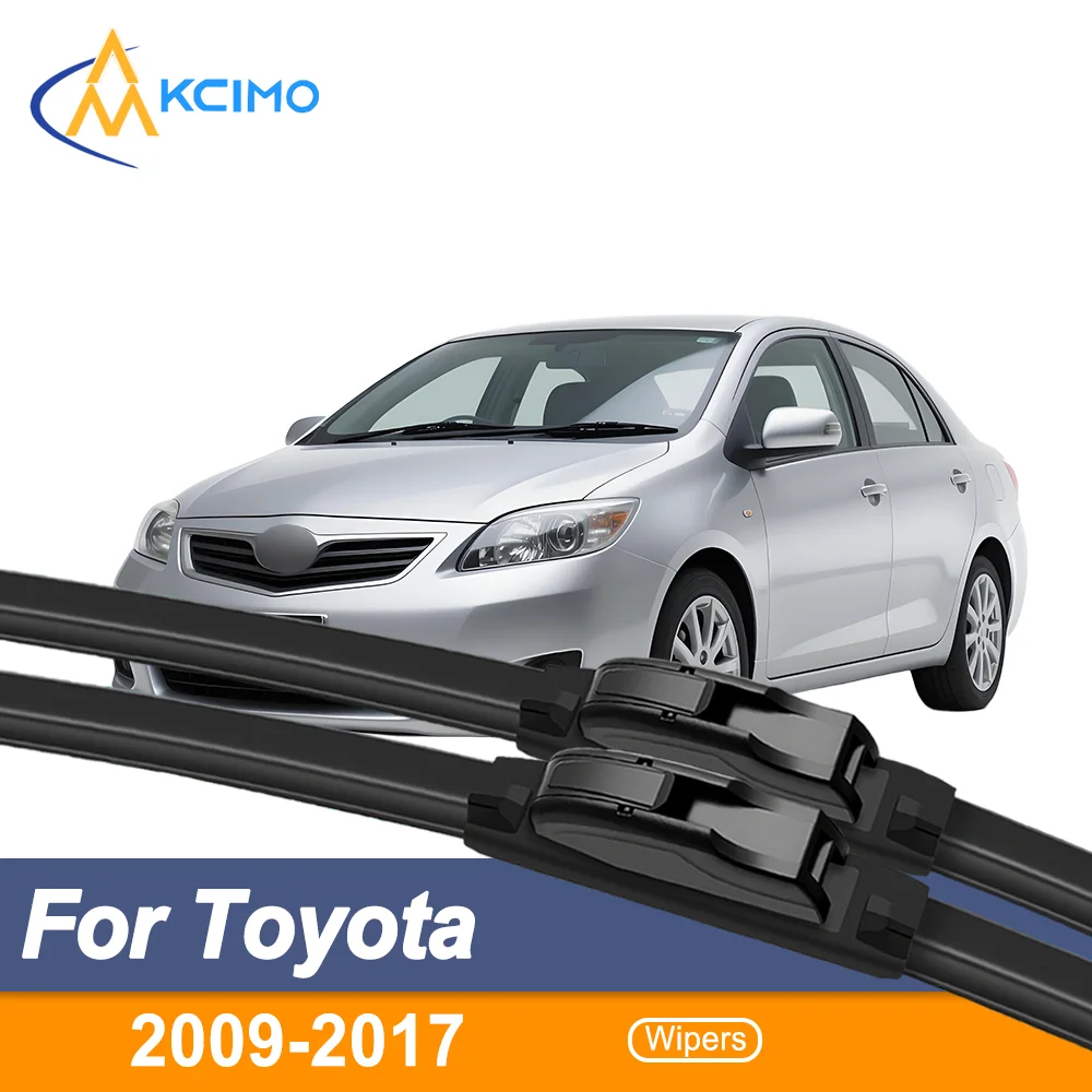 

All-Season Driving Companion 2 Front Wiper Blades for Toyota Sai AZK10 2009–2017 Clear Vision Smooth Wipe Enhanced Safety