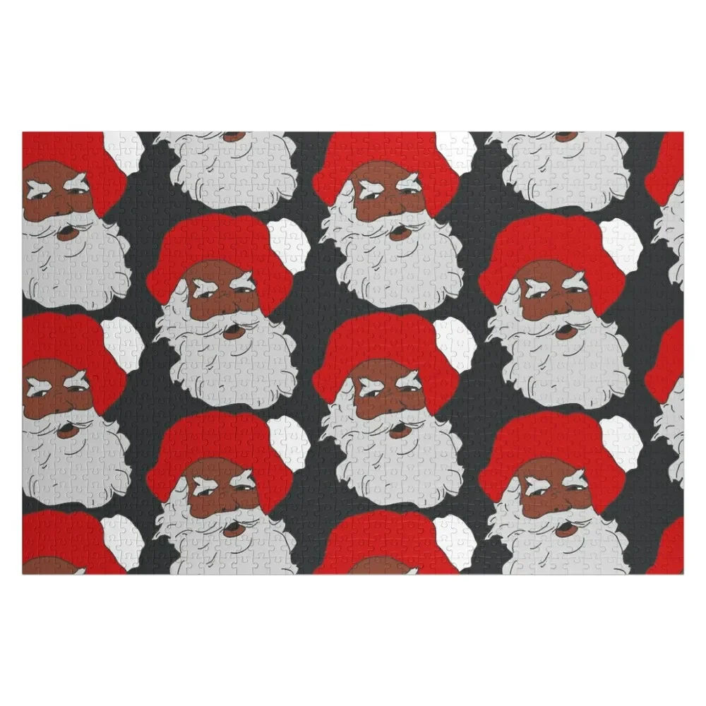 

African American Santa Claus, Hip Hop Santa, Ethnic Santa Clause Jigsaw Puzzle Jigsaw Pieces Adults Puzzle