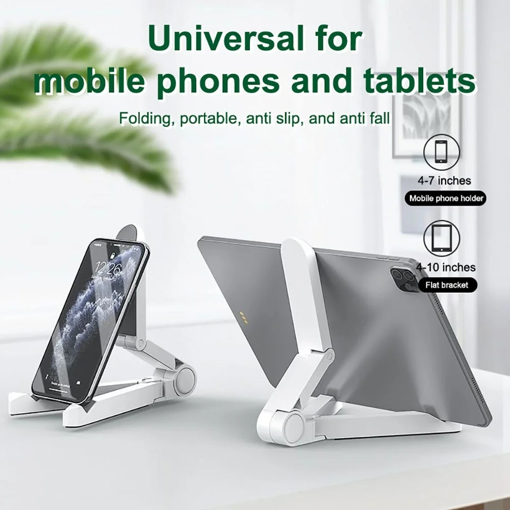 Multifunctional Foldable Tablet Stand Holder Universal for iPad Air/Pro Samsung Huawei Tablets Phones Adjustable Angle Bracket