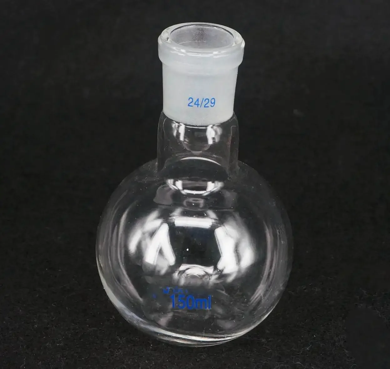 100ml 150ml 250ml Borosilicate Glass 19/26 24/29 29/32 One Mouth Short Neck Flat Bottom Flask Boiling For Lab