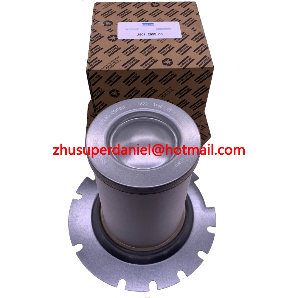 2pcs/lot 2901205500‬=1622314001 genuine air oil separator element OS for GA30-45VSD