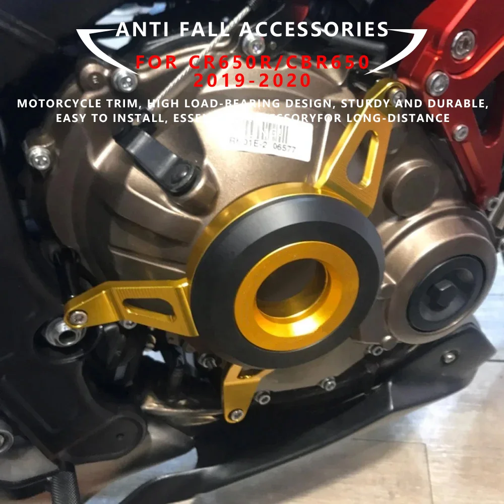 

MTKRACING Crash Protectors For HONDA CR650R/CBR650 2019-2020 Motorcycle Accessories Engine Protective Cover Stator Cover