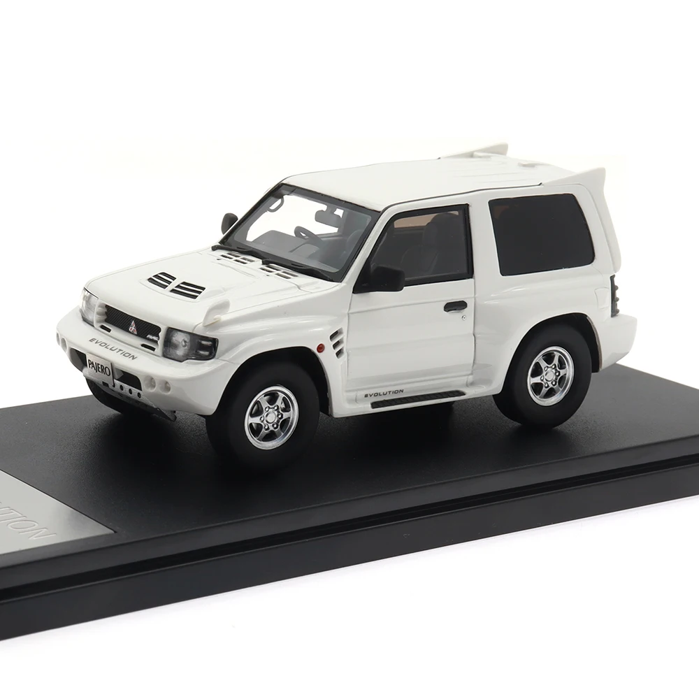 Hi-story Brand 1/43 Model Car PAJERO EVOLUTION【(1997)】Refined Resin Car Model Simulation Vehicles Collectible Decorate Toys