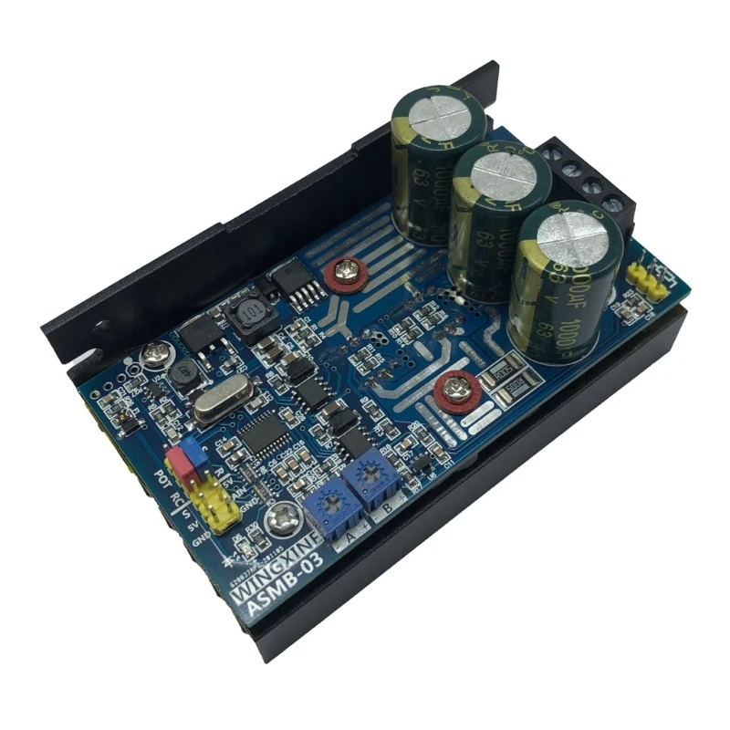 DIY 8V-48V/20A 1000Nm Large Torque Servo Motor Driver Board ASMB-03 Single Channel DIY Servo Controllers Module Board