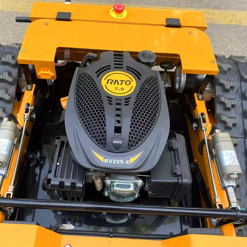 

Customized Agriculture Cordless Lawn Mower Engine Remote Control Robot Lawn Mower