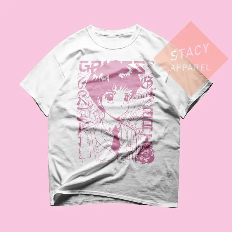 Camiseta de Grimes limitada para niña, camiseta personalizada de Anime Grimes