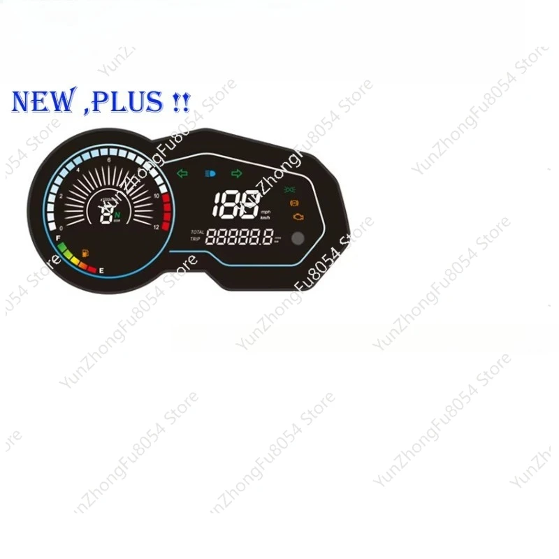 ل Ltalika 150z 150sz 170z دراجة نارية صمام ثنائي باعث للضوء عداد السرعة #2