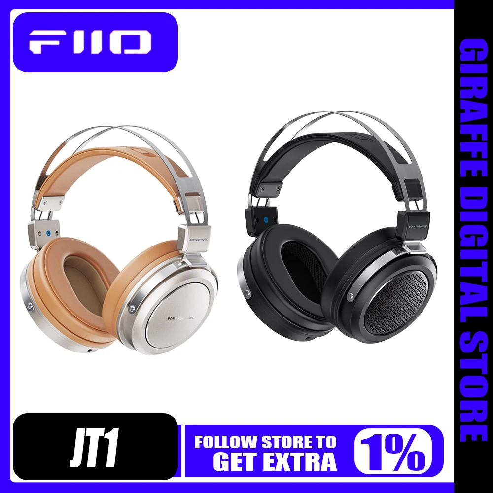 Fiio JT1 Wired Head…