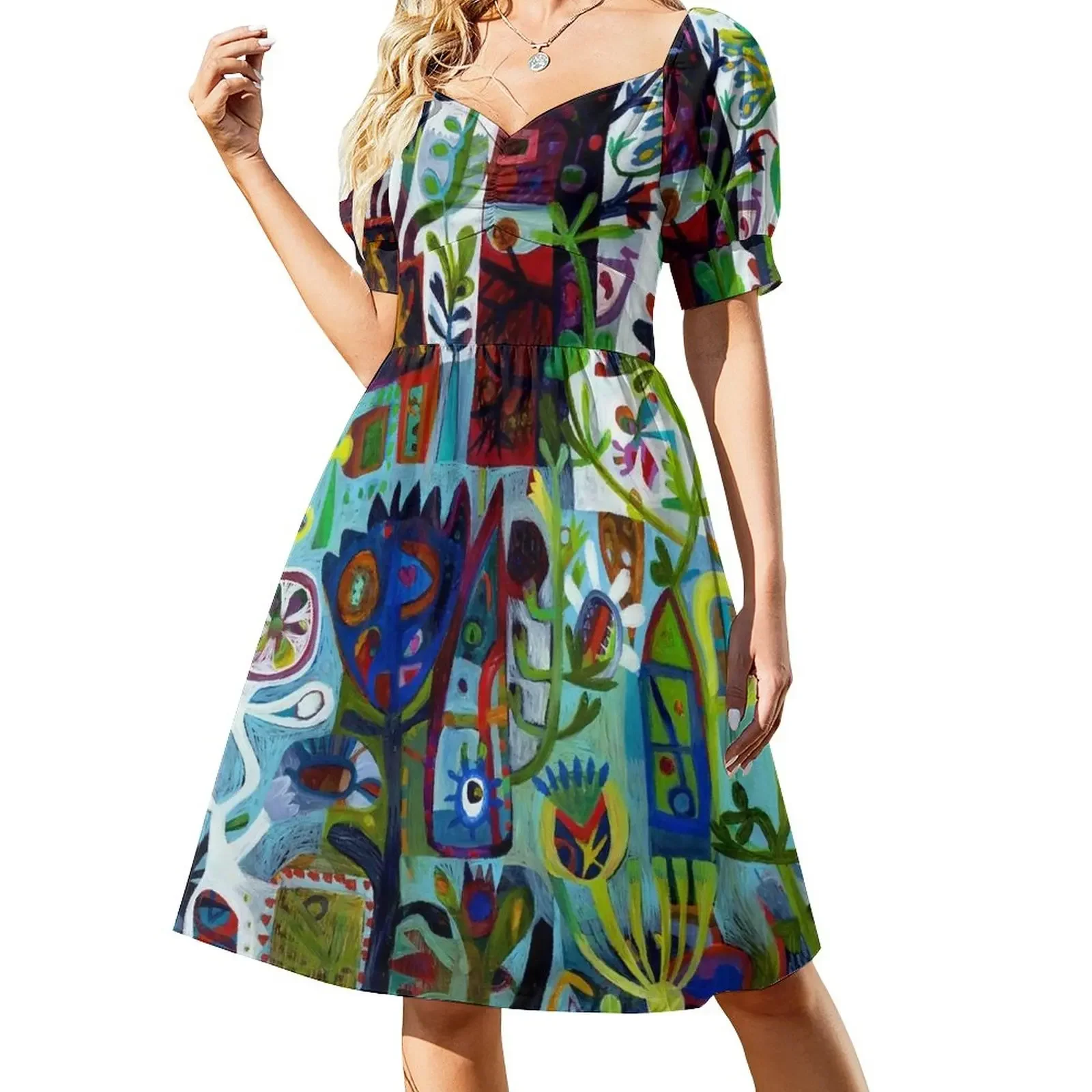 My world Short-Sleeved Dress women party dresses summer dresses ladies 2025