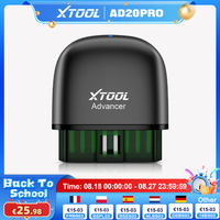 XTOOL AD20PRO OBD2 Scanner Oil Reset Code Reader All System Bluetooth Diagnostic Tool For iPhone IOS Android Lifetime Free updat