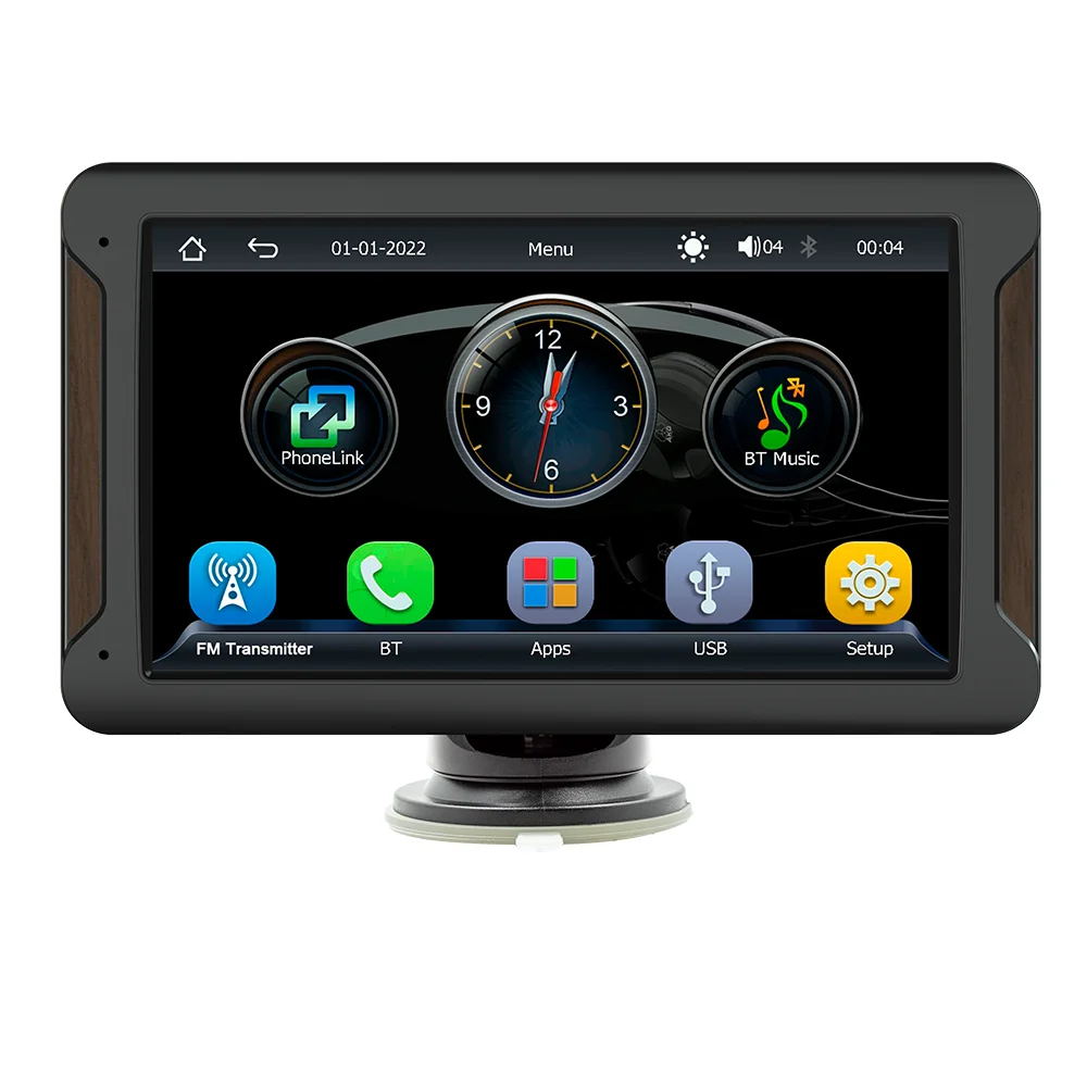 X5301 7 Inch Carplay Touch Screen Car Dvd Player For Universal Auto Smart Car  Wireless Connection With Phone