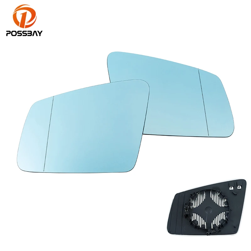 Heated Car Rear View Mirror Glass Blue Replacement for Mercedes-Benz E-Klasse A207 Cabrio 2010 2011 2012 2013 2014 2015 2016