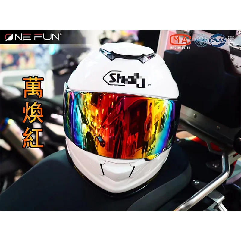 SHOEI GT Air Neotec CNS-1 TC-5 TC-9 GT Air 2 헬멧 쉴드 Uv 컷 카스코 모토 페이스 쉴드 Visera Windshield 용 헬멧 바이저