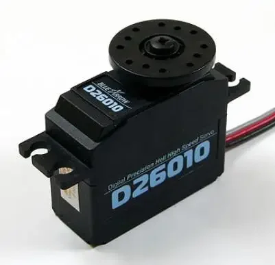 Blue Arrow Digital High Speed Servo 25T 2.4kg / .08sec / 26g High frequency response system Perfect for ALIGN 450/500 RC Heli