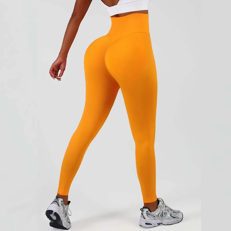 

Butt High Waist Leggings New Butt Lifting Yoga Pants Women Naked Feeling Quick Dry Workout Running Tights Fitness Gym Leggings