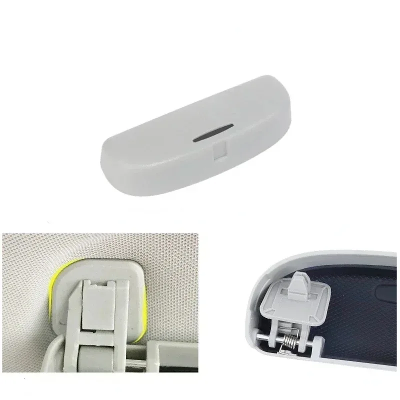 For BMW 3 Series F30 2012-2021 ABS Black Car Glasses Case Sunglass Holder Box Interior Car Accessories