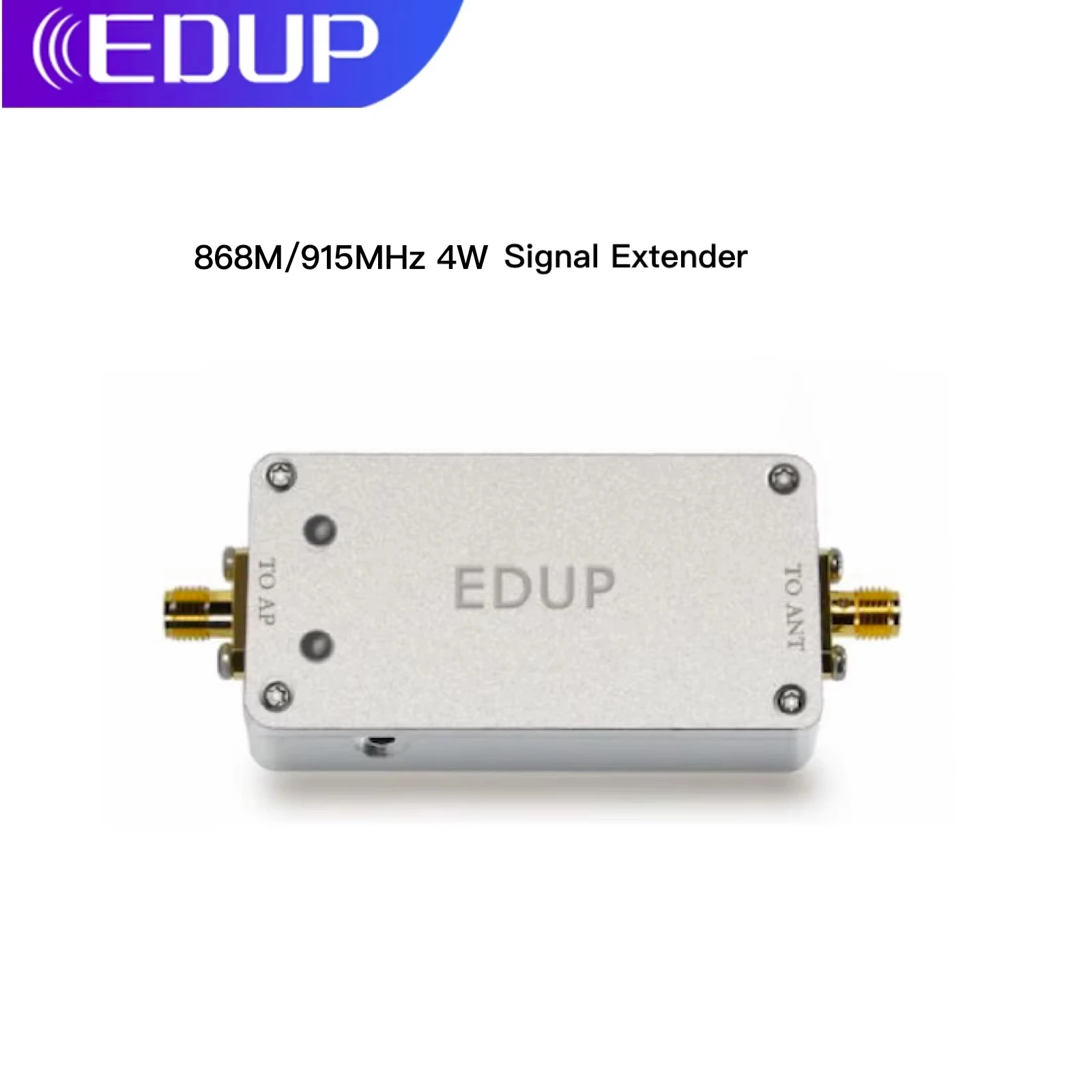 

EDUP AB037 868MHz 915MHz 4W Signal Extender Wireless WiFi Booster Wi-fi Signal Amplifier 50X the Power Improving Coverage