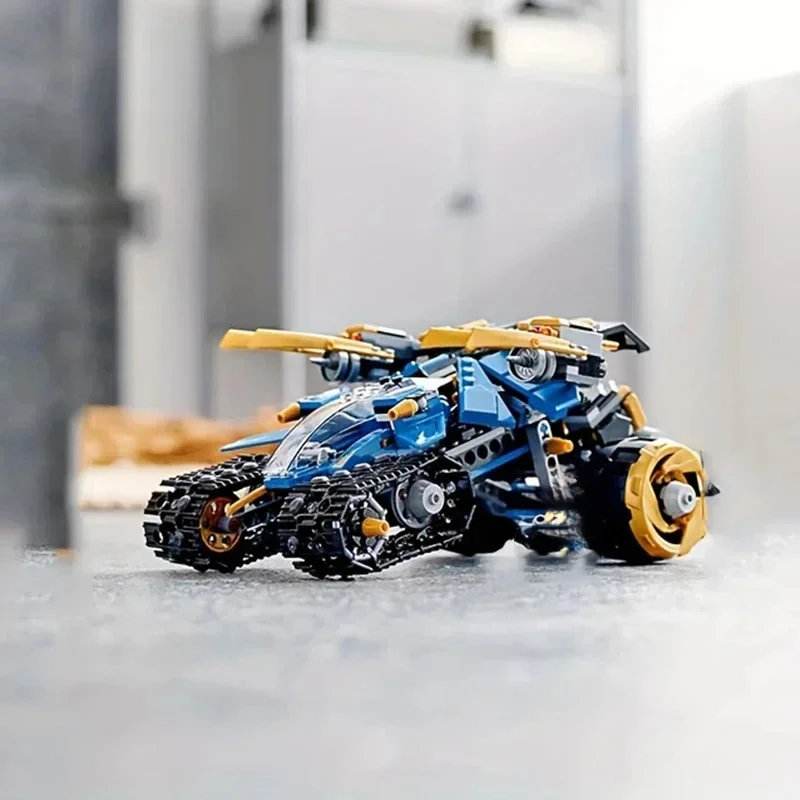 

Строительный блок Mecha Technology Ninja Thunder Raiders Механический робот-воин Строительный блок Военное оружие Модель игрушки Childr