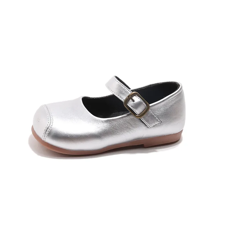 2026 New Spring Summer Style Princess Shoes for Girls, Fashionable and Versatile Square-toe Princess and Lady Mary Jane Shoes