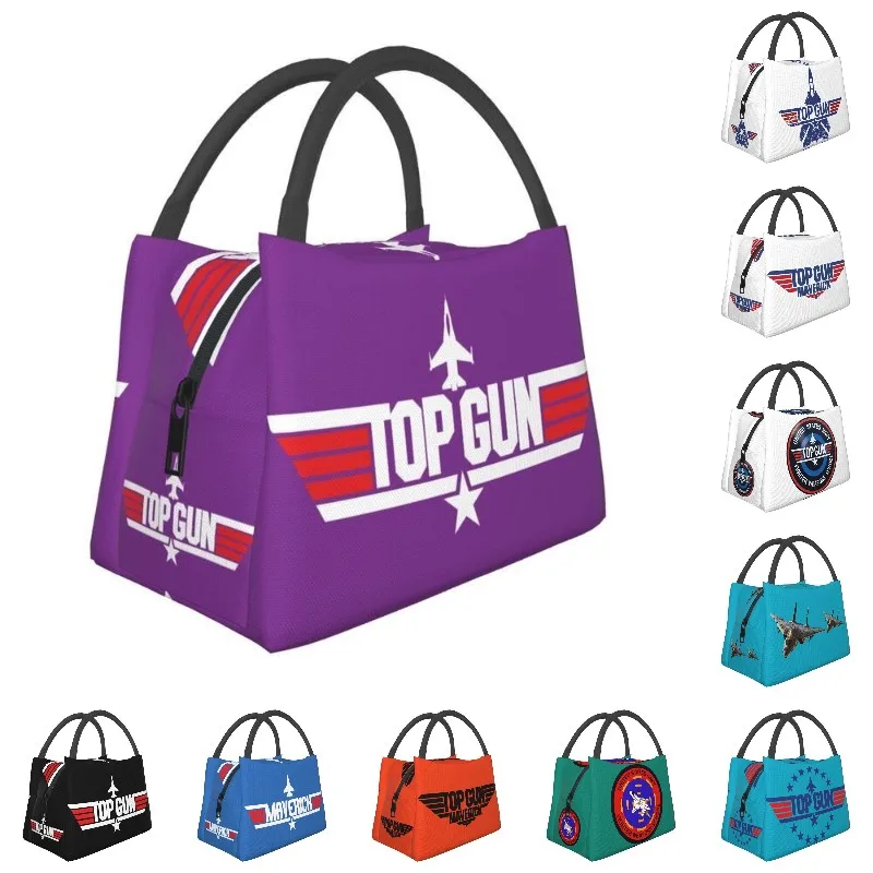 

Maverick Film Top Gun Insulated Lunch Bag for Women Resuable Thermal Cooler Lunch Box Work Picnic