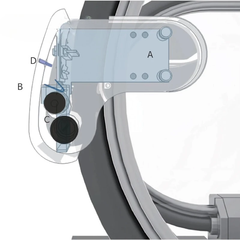 Automatische roltrap-leuningreiniger, roltrap-leuningriemsterilisator