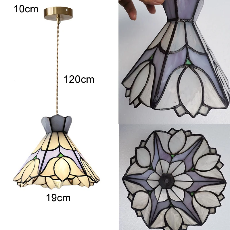 Retro Tiffany kroonluchter plafondlampen woonkamer hanglamp decoratie eetkamer slaapkamer keuken loft hanglamp