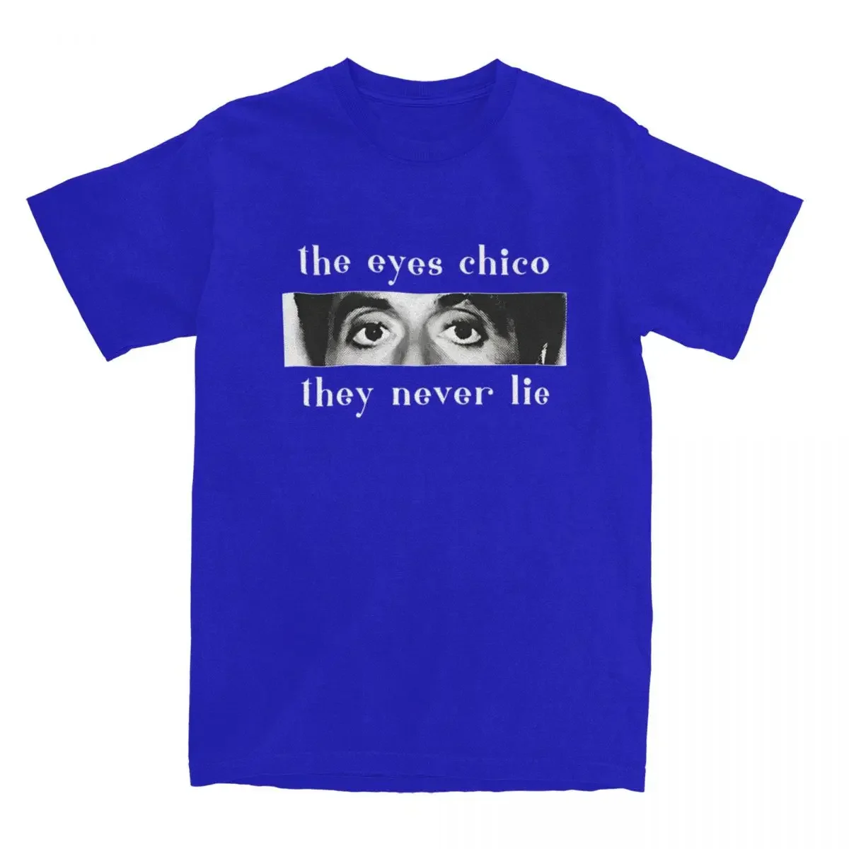 Men Casual Cotton Summer Tees The Eyes Chico They Never Lie Tony Montana Scarface Accessories T-Shirt men clothing summer tops