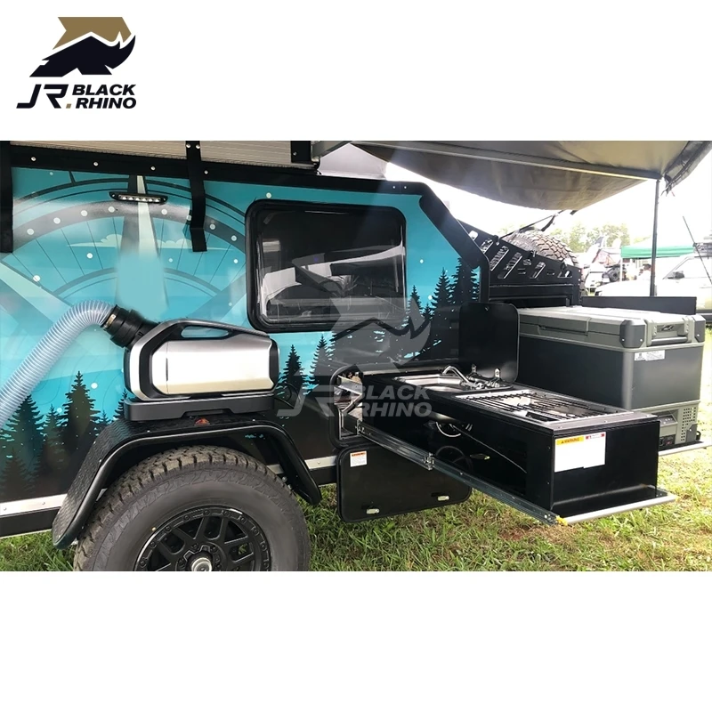 Caravana confortável do reboque do Rv da China Au reboques móveis do Rv padrão