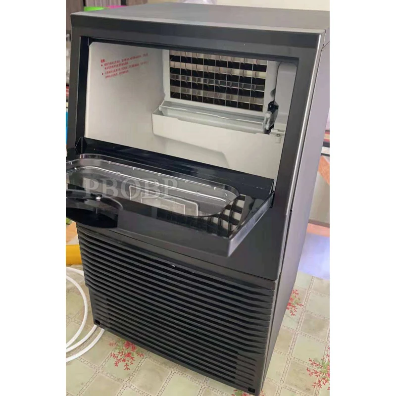 30kg,50kgs Cubic Shape Ice Melt Slowly Commercial Use Transparent Cubic Ice Cube Maker Making Machine Professional Ice Machine