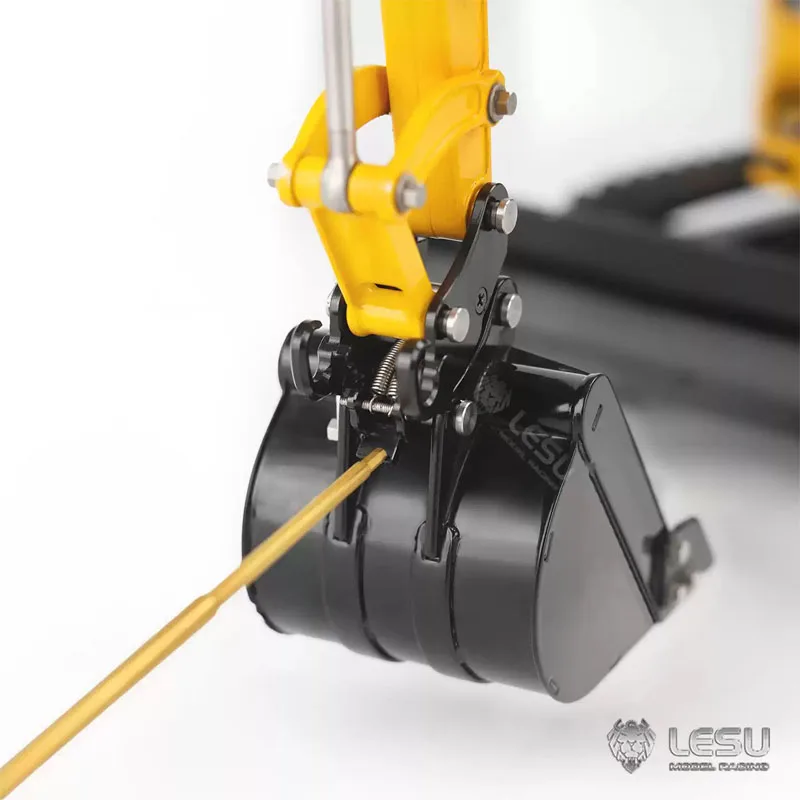 1/14 Metall-Schnellkupplung für LESU Aoue PC30 B0003 RC Hydraulikbagger Mini-Bagger Ferngesteuertes Modell DIY – Detail 8