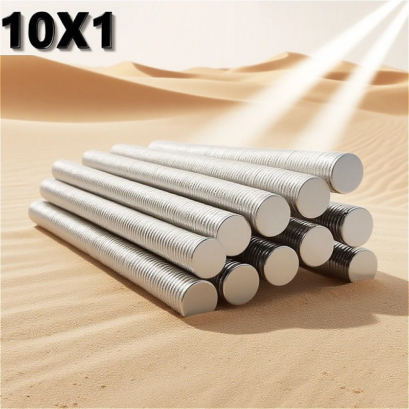 20/100/500/2000pcs 10x1mm Magnet Small Thin Round Shape for Office Science Craft Diy Fridge Whiteboard 10*1mm Accessory