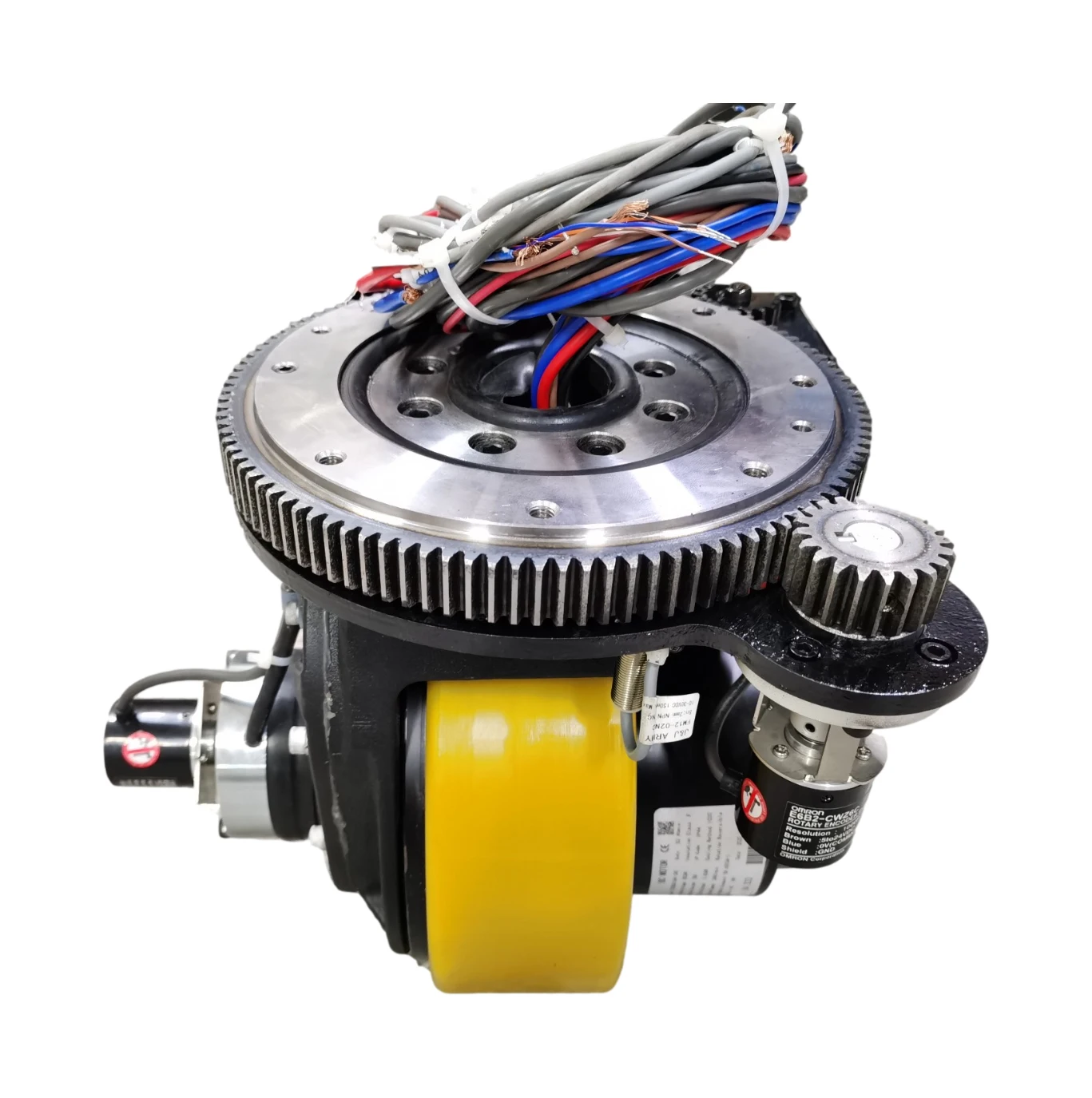 

Factory Custom Brushless Motor Electronic Steering Large Heavy Duty Industry Agv Differential Drive Wheel