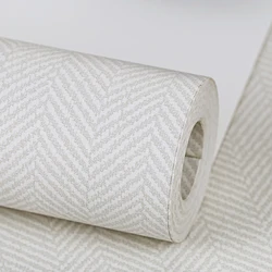 Papel tapiz de rayas de espiga, Líneas geométricas, moderno, nórdico, para dormitorio, sala de estar, porche, minimalista