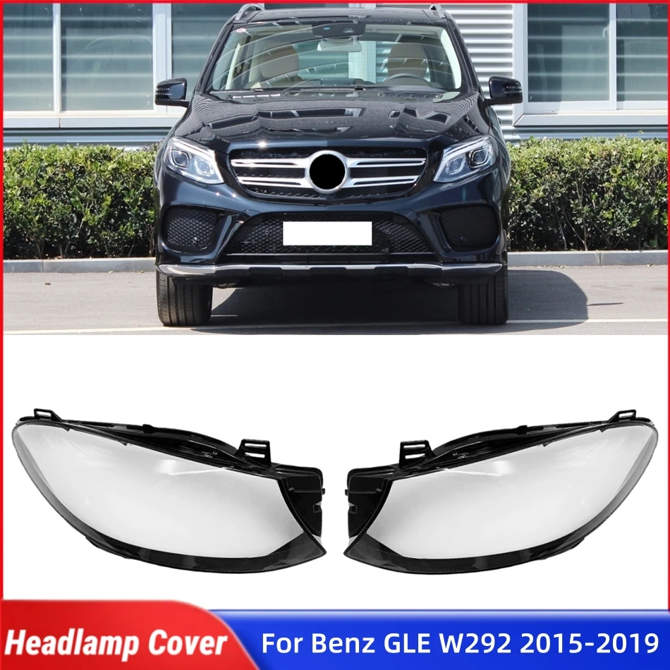 

For Mercedes Benz GLE W292 GLE300 GLE320 GLE350 GLE400 GLE450 2015 2016 2017 2018 2019 Articles Cars Front Lamp Cover