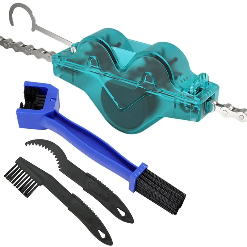 

Набор инструментов для чистки цепи велосипеда A89E, очиститель цепи велосипеда с щеткой для любителей велоспорта, велосипедистов