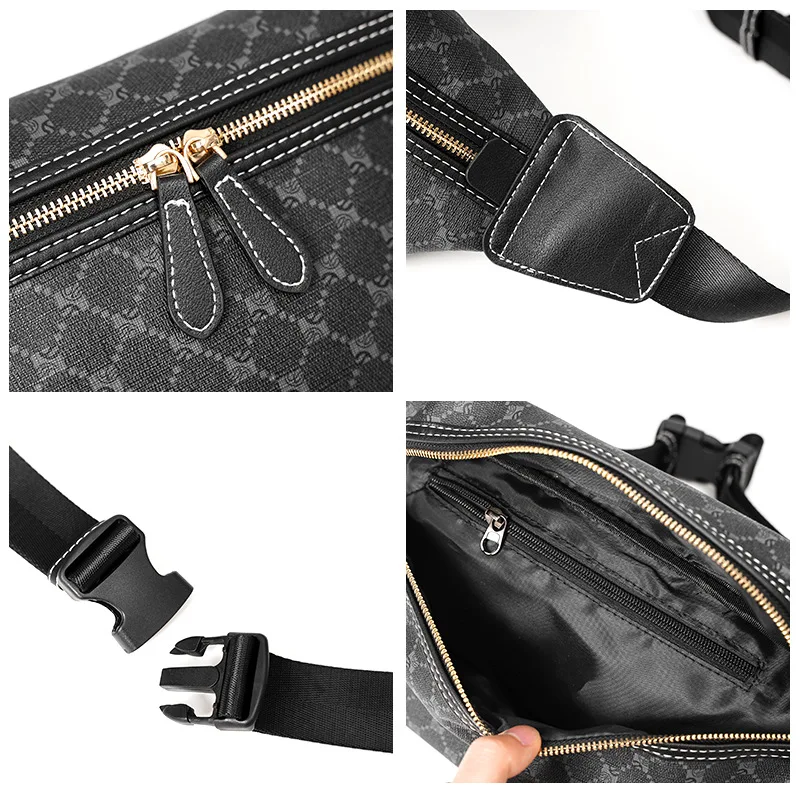 Designer Waist Bag for Men Bags Multifunction Fanny Pack Sling Crossbody Bags Luxury Chest Bags Travel Short Trip Waist Pack