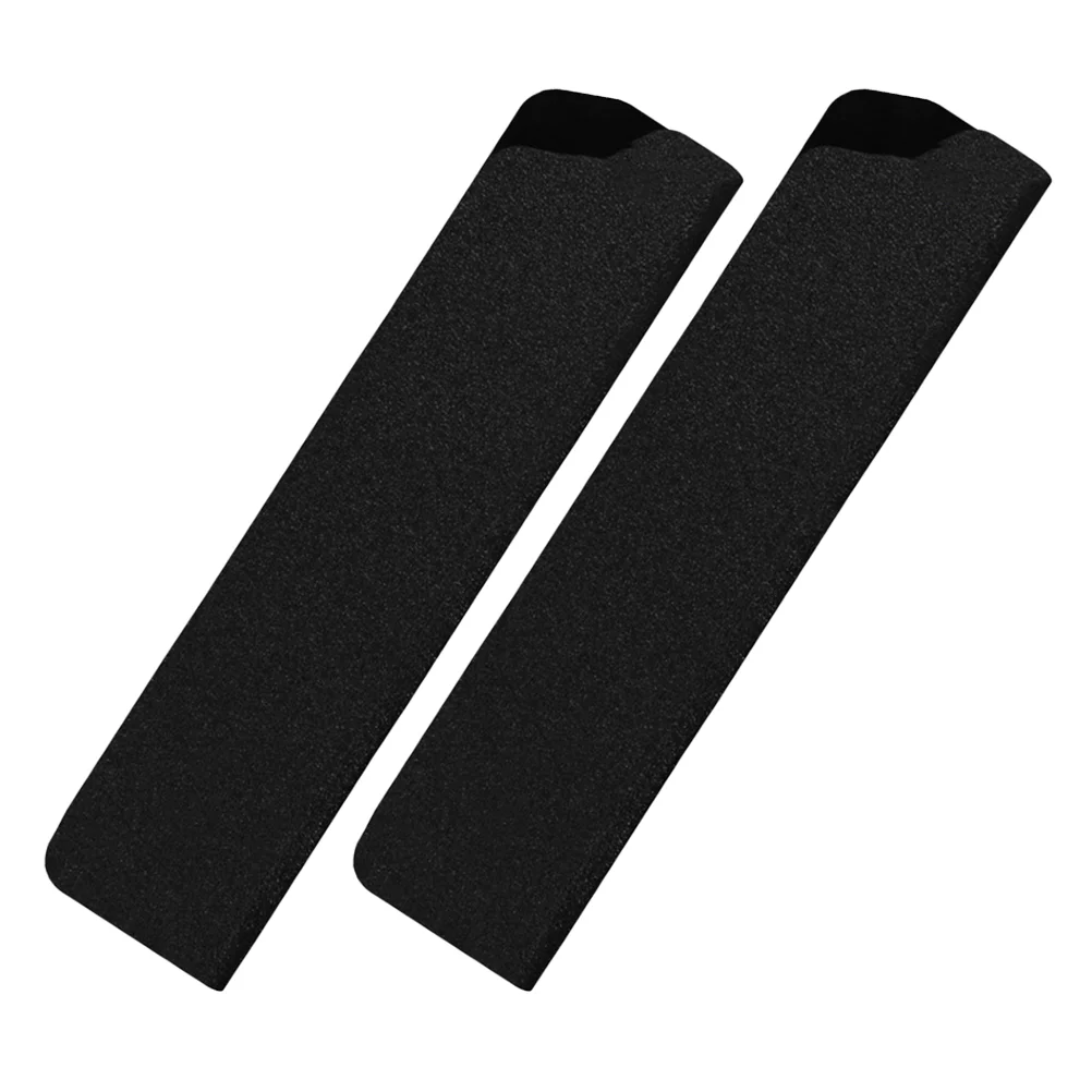 2 Pcs Knife Set Outdoor Covers Blade Flocking Protector Knives Sleeve Chef Sleeves Button