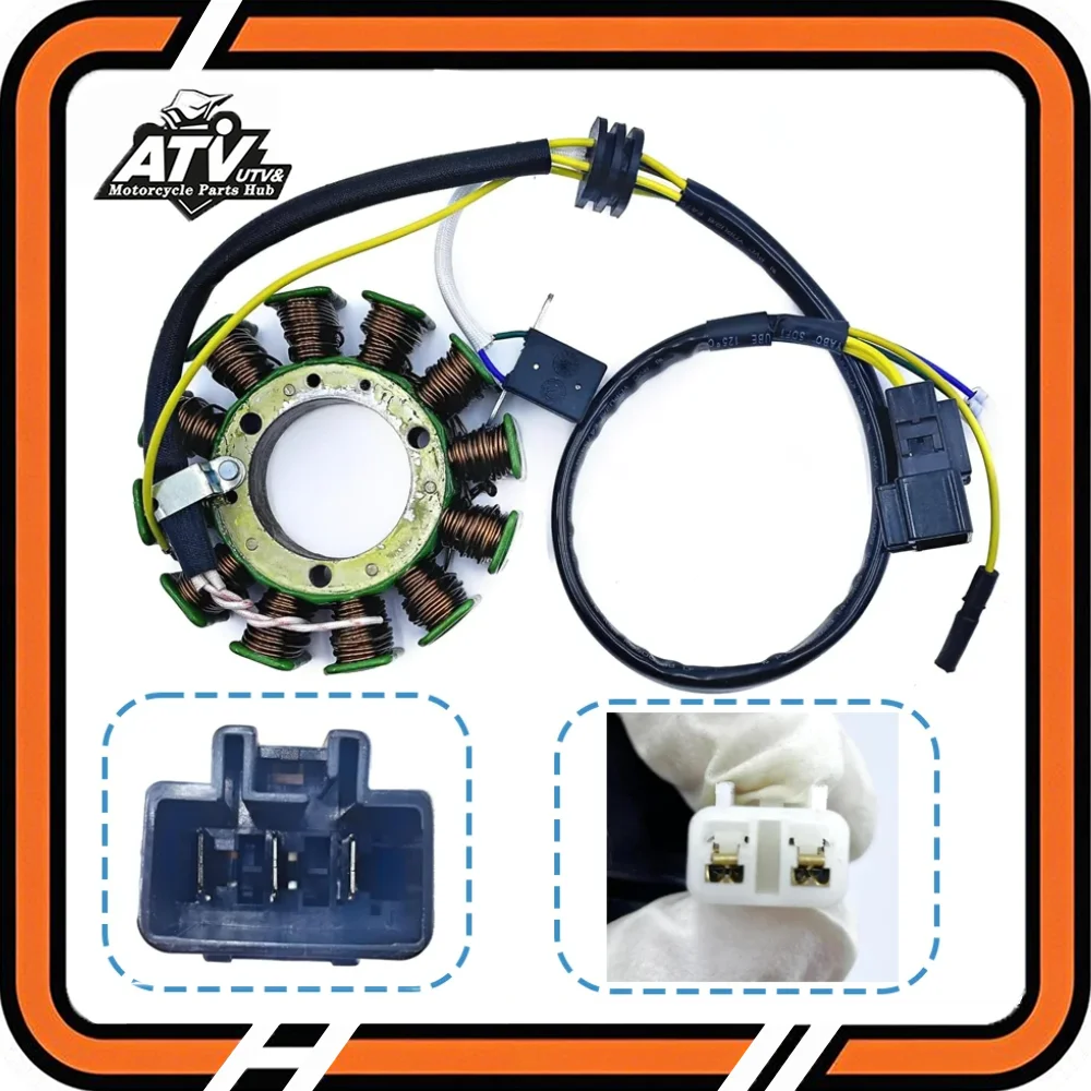 Катушка статора магнитного генератора Voor для Stels 500 K/Gt J500 Kazuma-GT Panda 500cc Jaguar 500cc LU018347 192MR-1001410