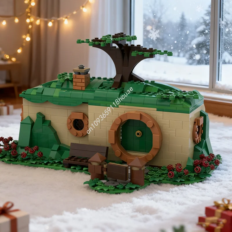 657 قطعة MOC حقيبة نهاية الهوبيت والورد خواتم نموذج اللبنات العمارة لتقوم بها بنفسك لعبة التعليم الطوب هدية الكريسماس للأطفال #1
