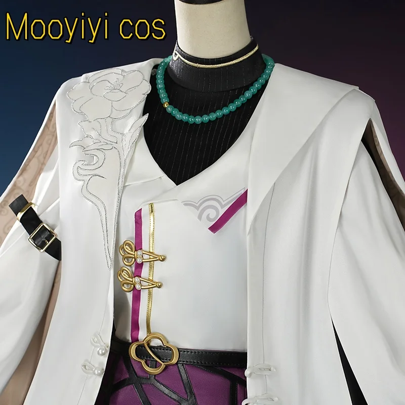 جديد Mooyiyi cos لعبة هونكاي: ستار السكك الحديدية كافكا تأثيري حلي هالوين عيد الميلاد لعب الأدوار حفلة معرض كوميدي S-XXL
