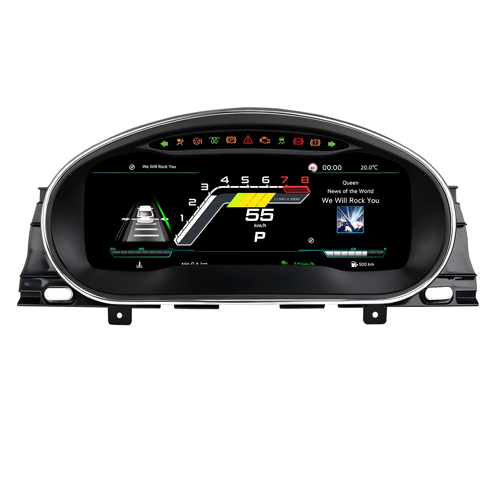 12.3" Car Digital Dashboard For Volkswagen CC/ Magotan B7/Passat B7 2011-2015 Display gear Cruise Control Cluster Auto Carplay