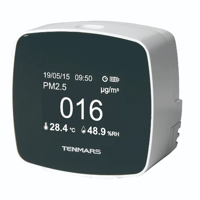 Tenmars TM-280 Digital PM 2.5 Indoor Air Quality Moni tor PM2.5 Tester Dust Detector