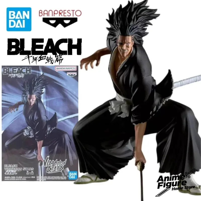 100-オリジナル在庫ありバンダイバンプレスト-bleach-更木剣八アニメキャラクターモデルおもちゃ