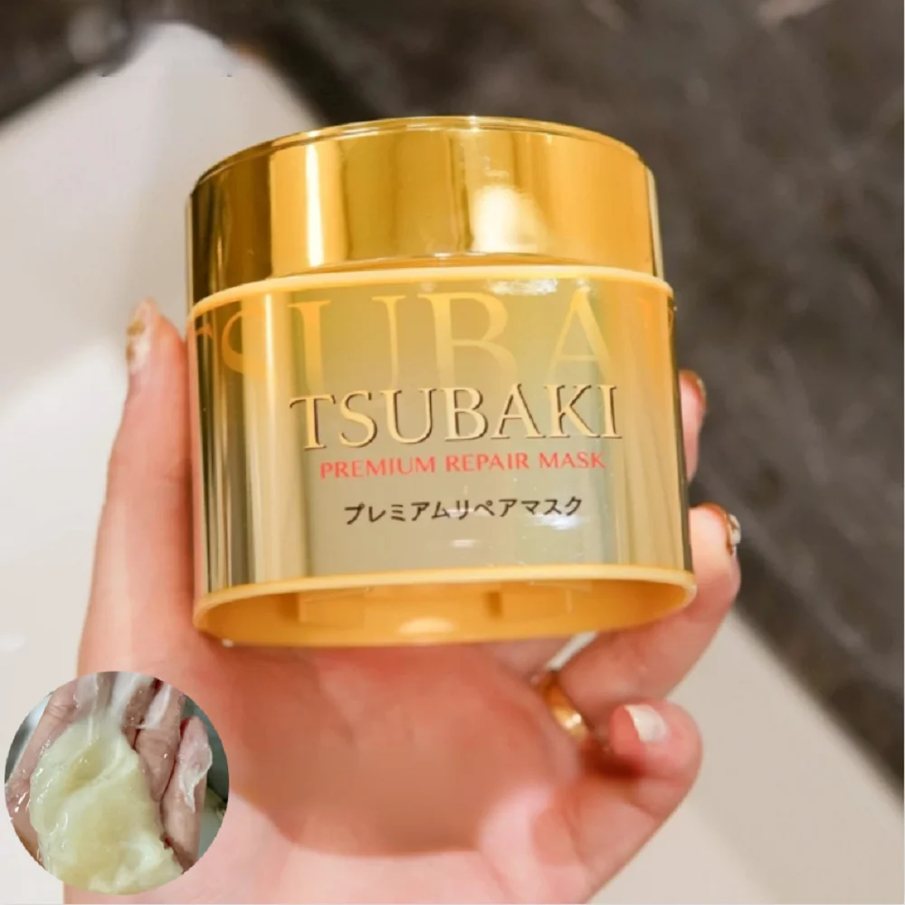 

Японская маска для волос TSUBAKI Premium Repair Mask – СПА-уход для волос, высокоактивная эссенция для устранения пушистости и восстановления поврежденных волос