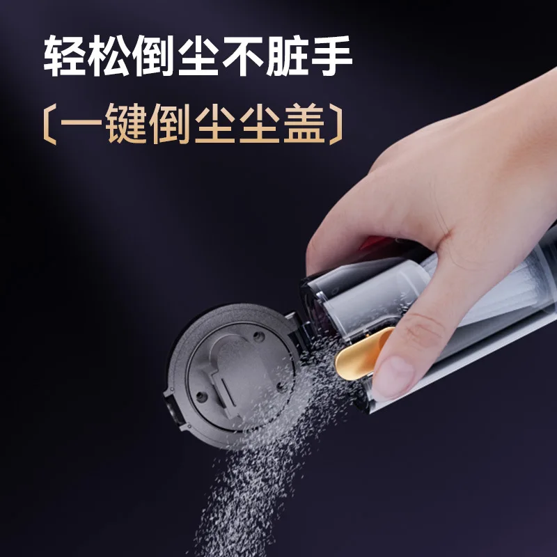 Car Vacuum Cleaner Hand-held Folding High-power Suction and Blowing Integrated Dust Blowing Machine Household Vacuum Inflator