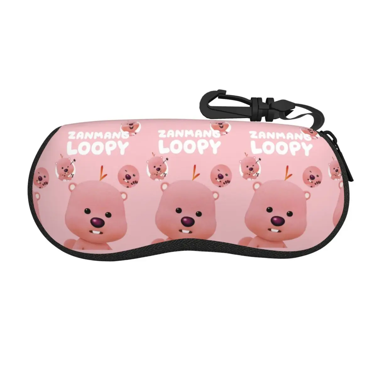 

Custom Zanmang Loopy Sunglasses Soft Case Neoprene Zipper Cartoon Anime Shell Eyeglass Case Custom Protective Box For Glasses