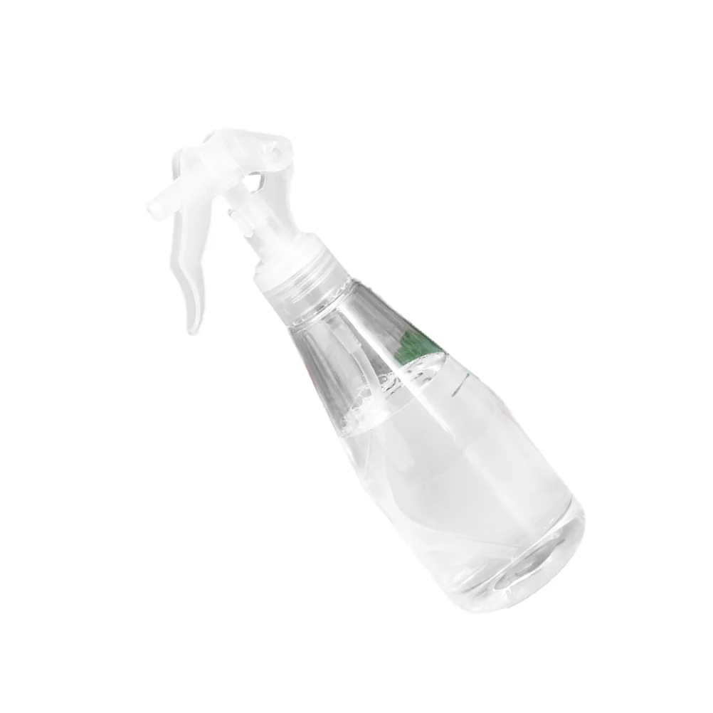 Flacone spray in plastica da 3 pezzi Flacone riutilizzabile multifunzione trasparente per il trucco di piante verdi tagliate ai capelli