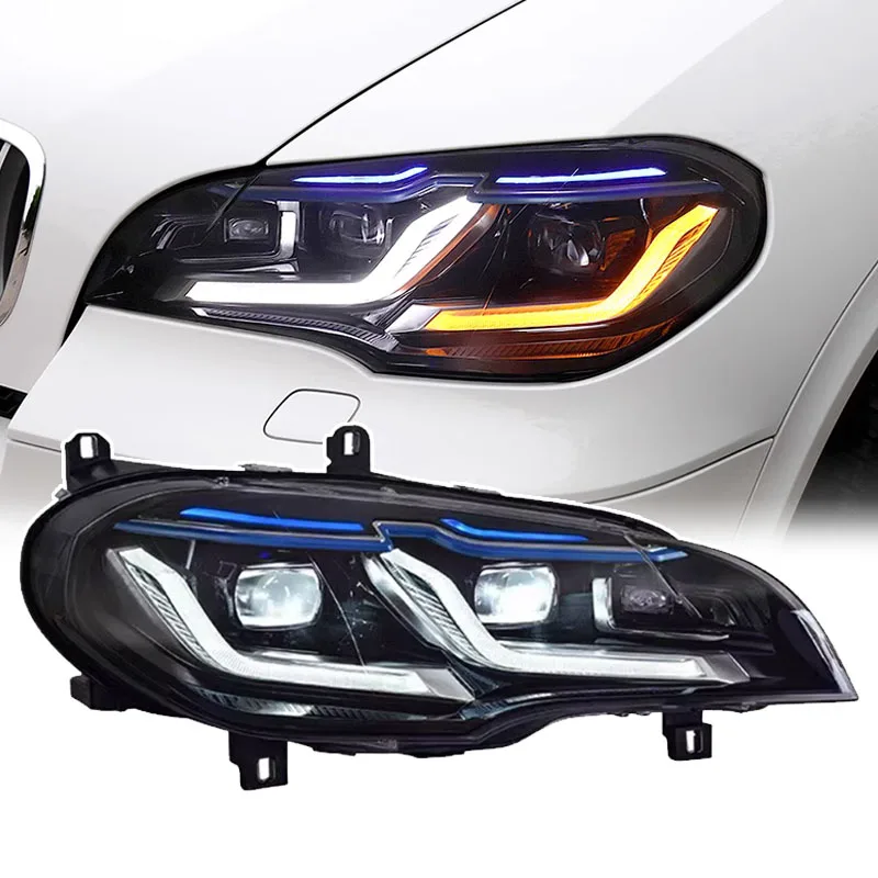 

SXLL Light Emitting Diode Headlight Projector Lens 2007-2013 X5M DRL Signal Animation Auto Parts Auto Headlights